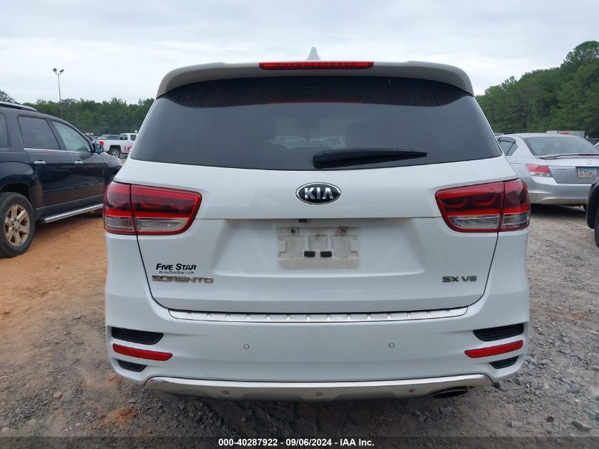 2017 KIA SORENTO SX V6 - 5XYPK4A52HG308254