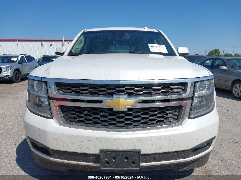 2017 Chevrolet Tahoe Lt VIN: 1GNSKBKCXHR192547 Lot: 40287931