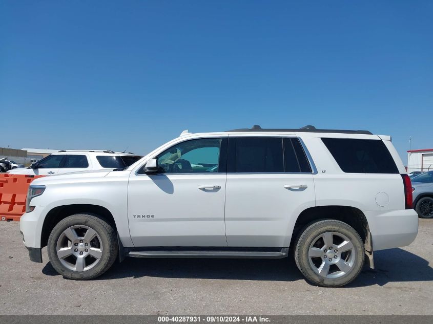 2017 Chevrolet Tahoe Lt VIN: 1GNSKBKCXHR192547 Lot: 40287931