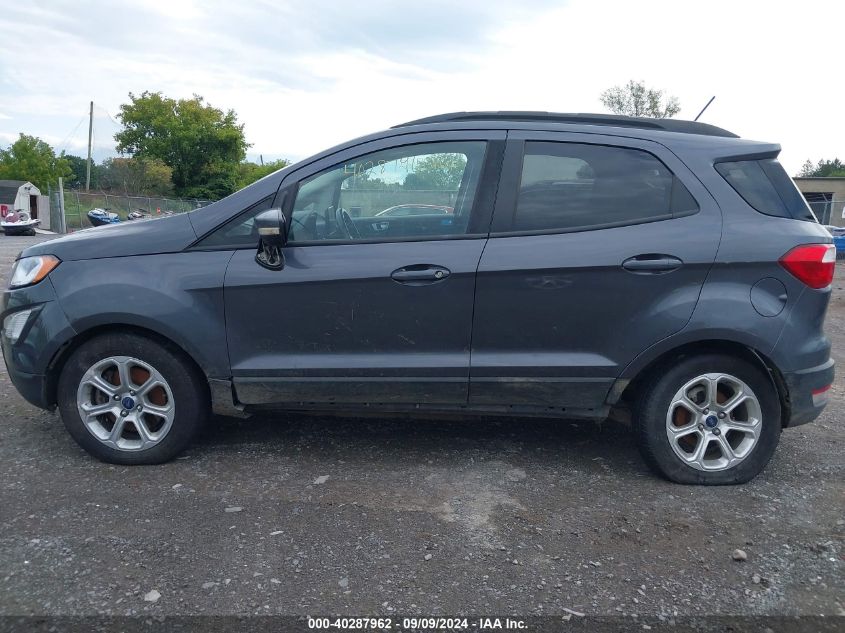 2018 Ford Ecosport Se VIN: MAJ6P1UL6JC200709 Lot: 40287962