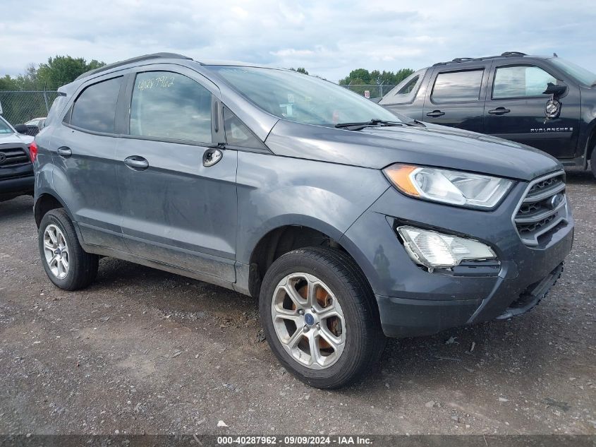 VIN MAJ6P1UL6JC200709 2018 FORD ECOSPORT SE