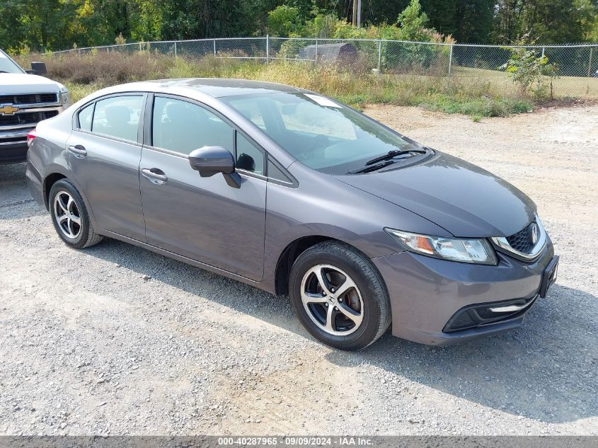 19XFB2F78FE068826 2015 HONDA CIVIC - Image 1