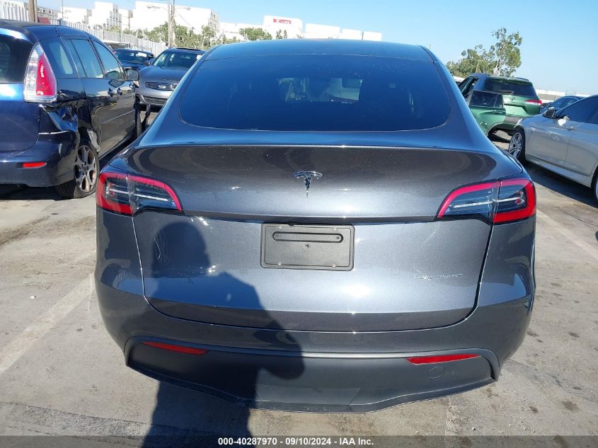 2023 Tesla Model Y Awd/Long Range Dual Motor All-Wheel Drive VIN: 7SAYGDEE8PF904509 Lot: 40287970