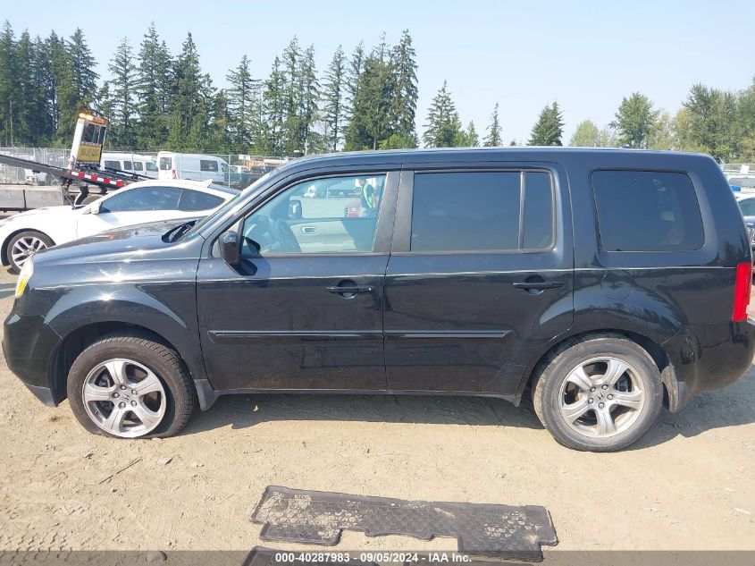 2014 Honda Pilot Ex-L VIN: 5FNYF3H50EB005579 Lot: 40287983