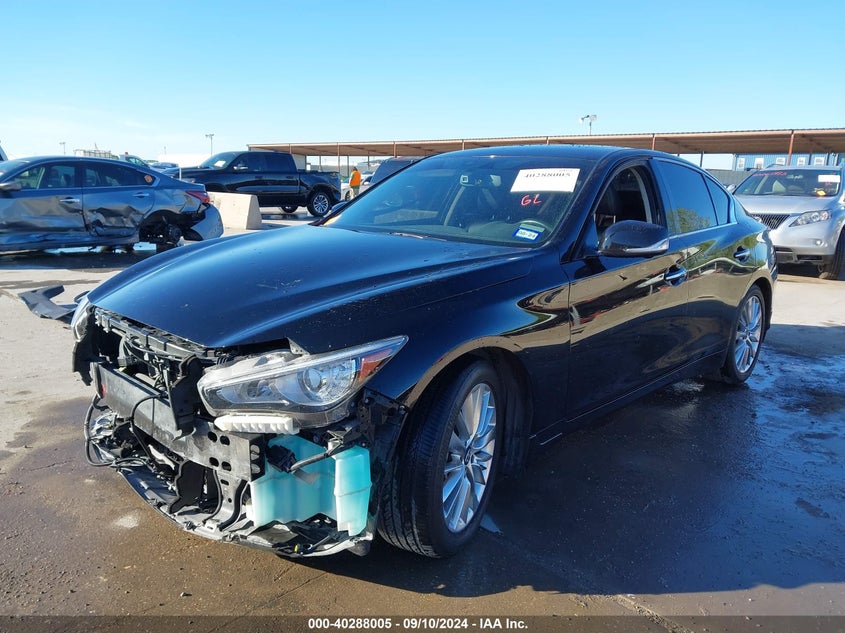 VIN JN1EV7BP8MM704944 2021 INFINITI Q50 LUXE