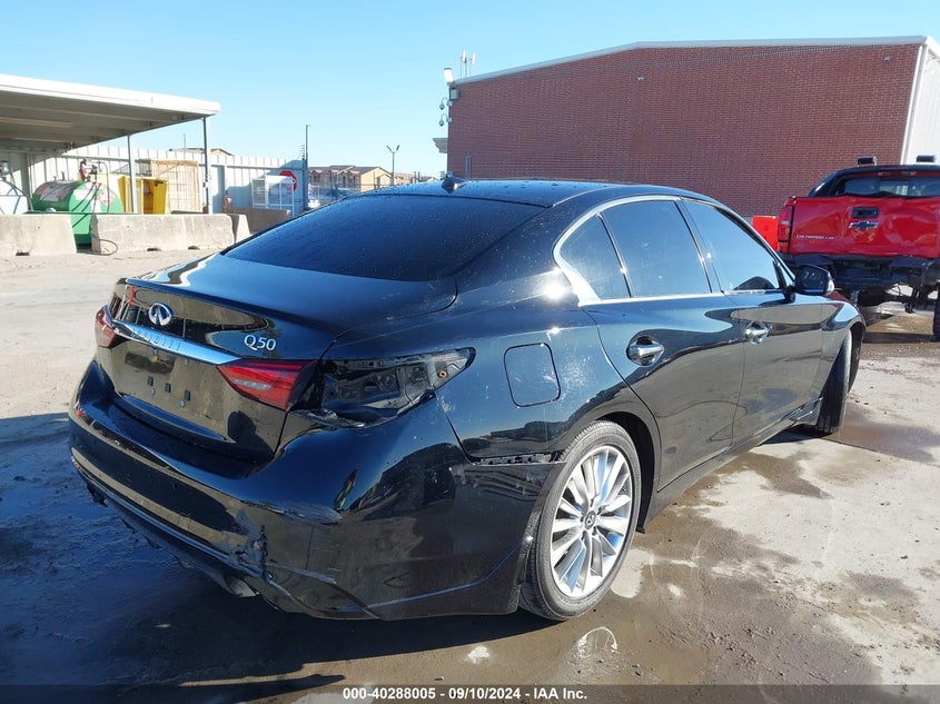 VIN JN1EV7BP8MM704944 2021 INFINITI Q50 LUXE