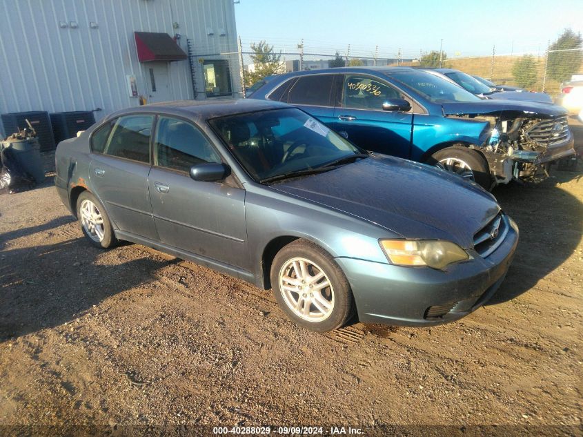 4S3BL616457216857 2005 Subaru Legacy 2.5I