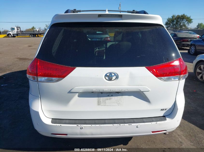 2011 Toyota Sienna Xle/Limited VIN: 5TDYK3DC6BS168003 Lot: 40288038