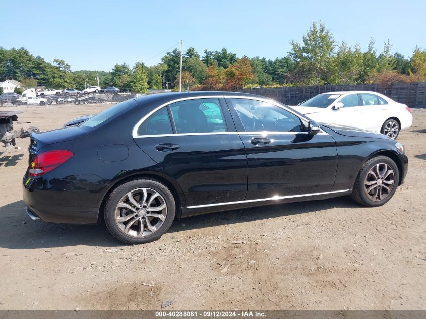 2015 Mercedes-Benz C 300 4Matic/Luxury 4Matic/Sport 4Matic VIN: 55SWF4KB5FU006867 Lot: 40288081