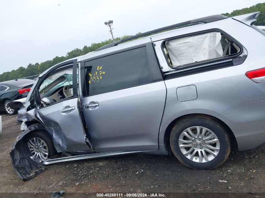 5TDYK3DC8BS172537 2011 Toyota Sienna Xle V6