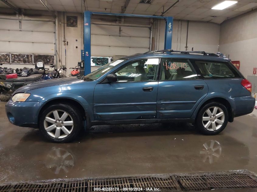 2006 Subaru Outback 2.5I VIN: 4S4BP61C767343447 Lot: 40288170