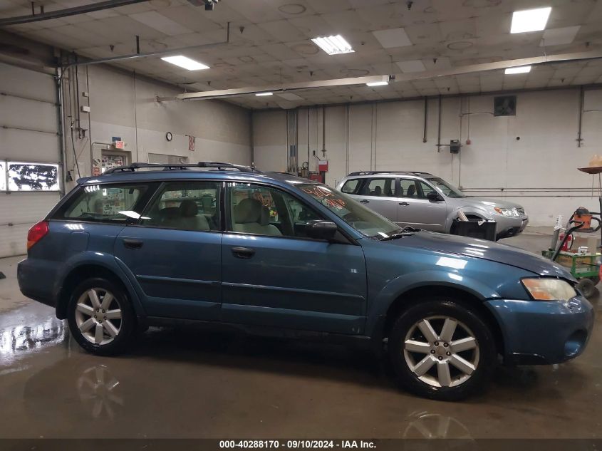 2006 Subaru Outback 2.5I VIN: 4S4BP61C767343447 Lot: 40288170