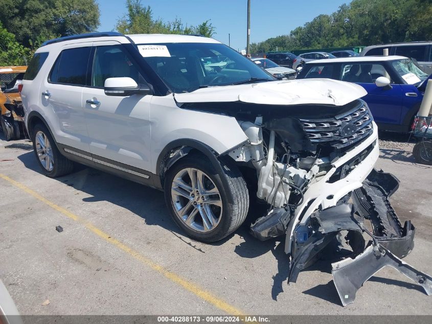 2017 Ford Explorer Limited VIN: 1FM5K8F85HGC19062 Lot: 40288173