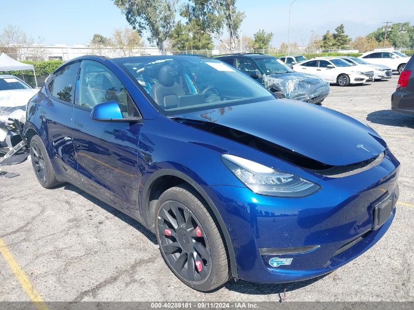 5YJYGDED7MF112903 2021 TESLA MODEL Y - Image 1