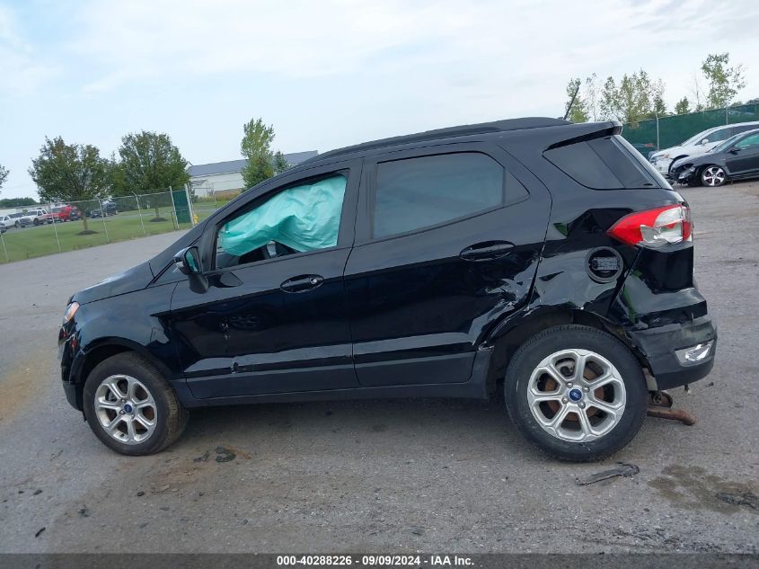 2022 Ford Ecosport Se VIN: MAJ6S3GL6NC474939 Lot: 40288226