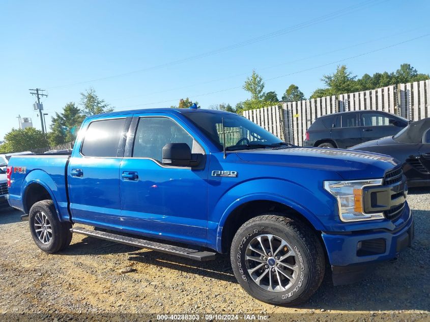 2018 Ford F150 Supercrew VIN: 1FTEW1E59JKF96259 Lot: 40288303