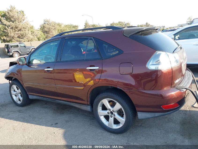 2008 Lexus Rx 350 VIN: JTJGK31U989850676 Lot: 40288338