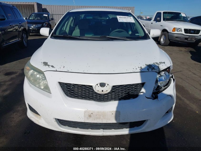 2010 Toyota Corolla Le VIN: 1NXBU4EE8AZ296268 Lot: 40288371