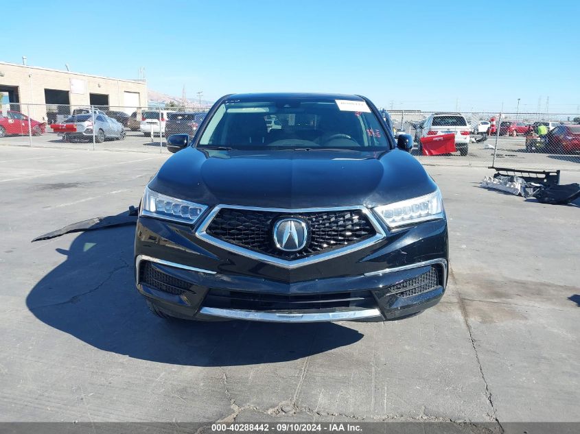 2018 Acura Mdx VIN: 5J8YD4H34JL017821 Lot: 40288442