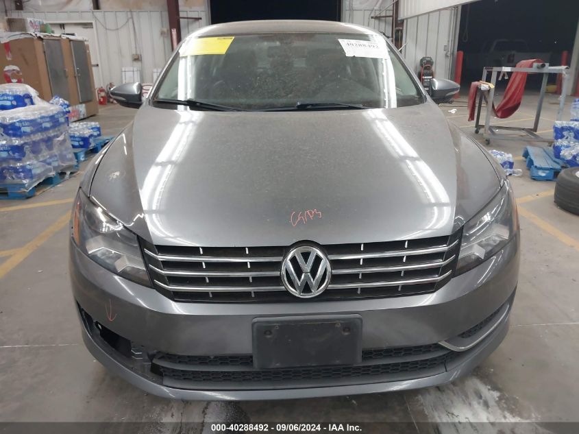 1VWCH7A38CC055514 2012 Volkswagen Passat Sel