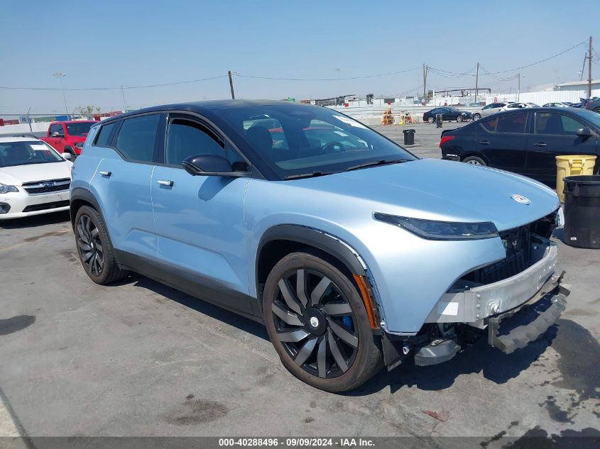 Vin: vcf1zbu29pg002140, lot: 40776931, fisker ocean one 2023 img_1