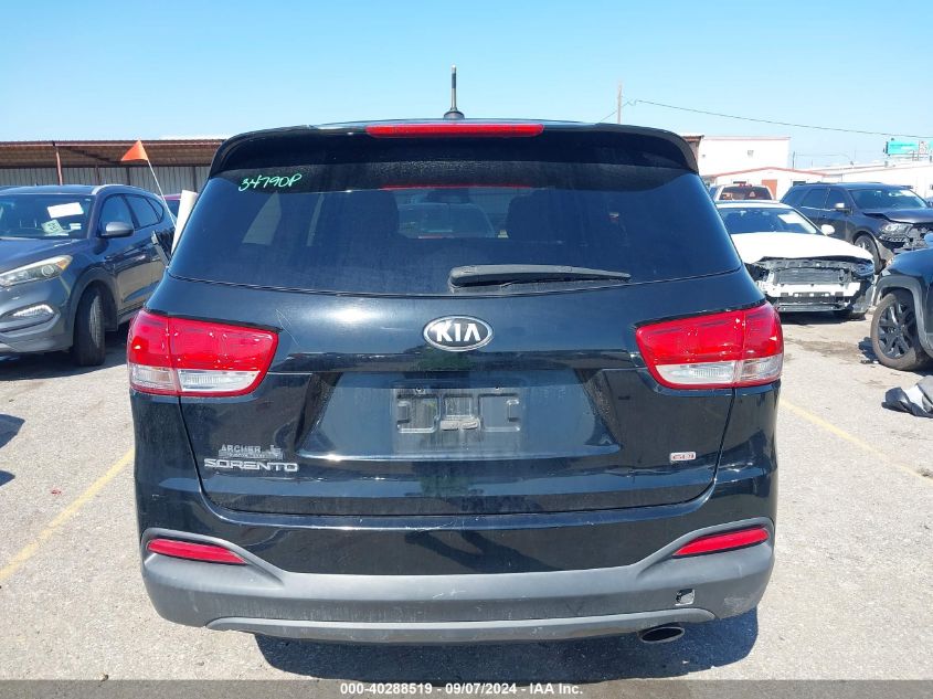 2016 Kia Sorento Lx/L VIN: 5XYPG4A32GG100115 Lot: 40288519