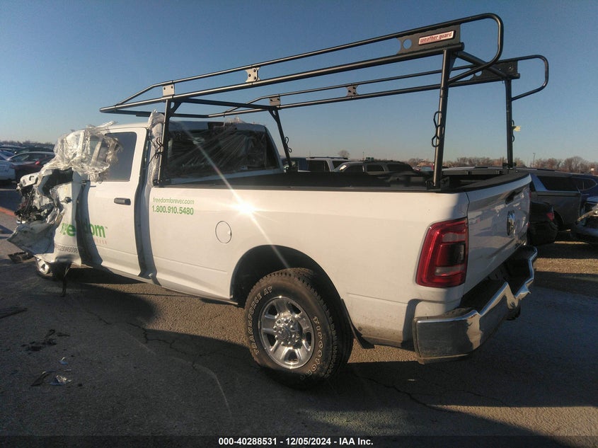 Vin: 3c6ur5hj2rg124661, lot: 40776961, ram 2500 tradesman  4x4 8' box 20243