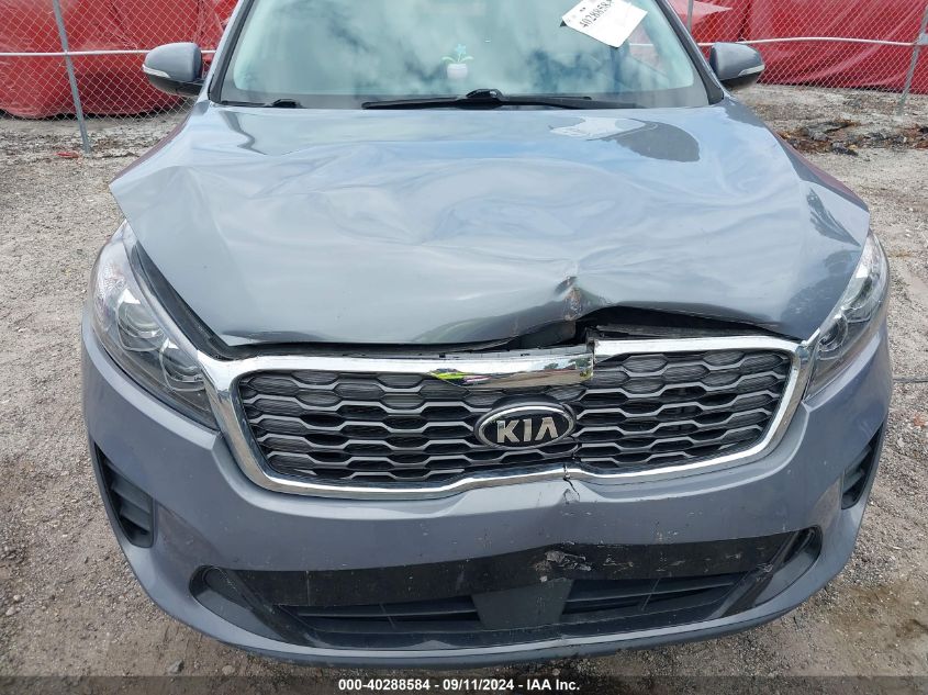 2020 Kia Sorento 2.4L Lx VIN: 5XYPG4A36LG637094 Lot: 40288584