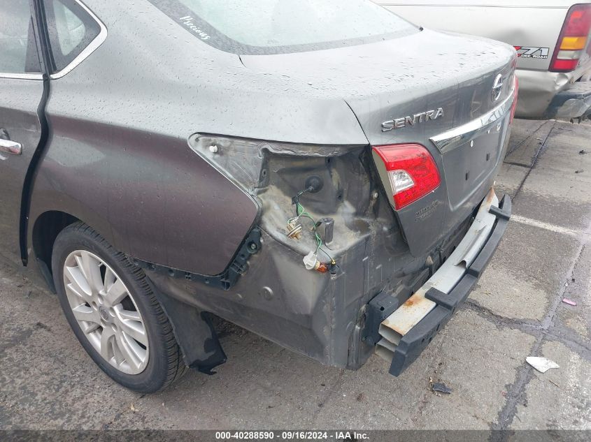 2015 Nissan Sentra Sl VIN: 3N1AB7AP2FY333160 Lot: 40288590