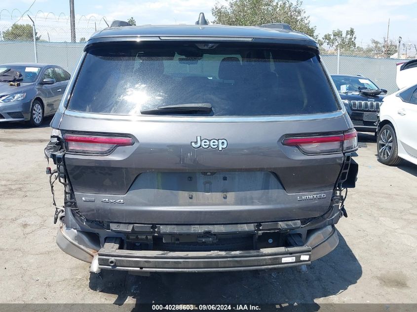 2022 Jeep Grand Cherokee L Limited 4X4 VIN: 1C4RJKBG5N8562060 Lot: 40288603