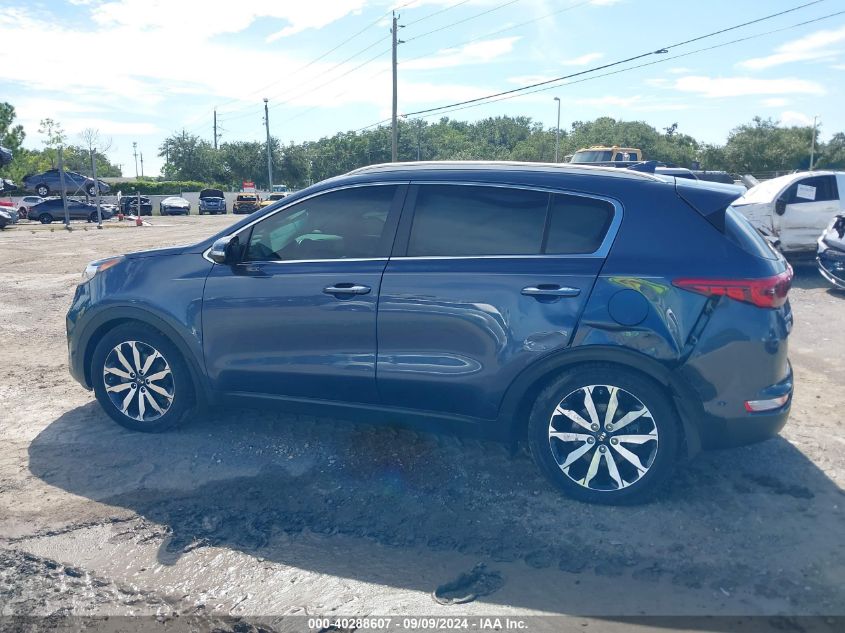 2018 Kia Sportage Ex VIN: KNDPN3AC5J7391200 Lot: 40288607