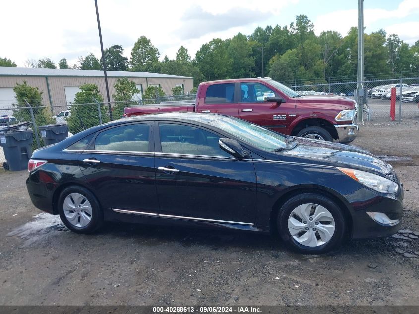 KMHEC4A46DA073522 2013 Hyundai Sonata Hybrid