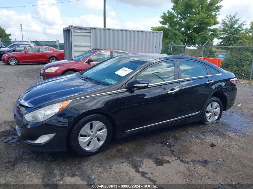 KMHEC4A46DA073522 2013 Hyundai Sonata Hybrid