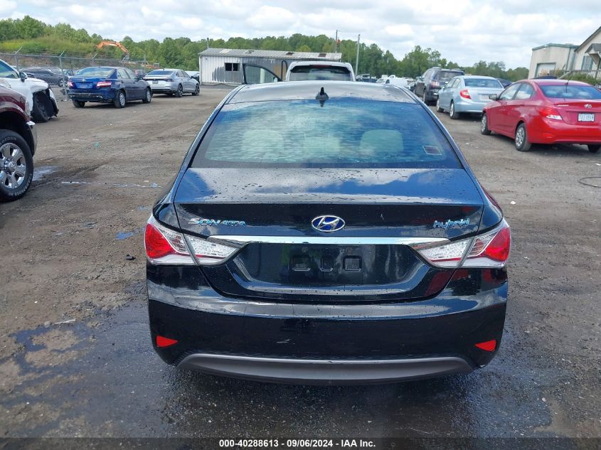 KMHEC4A46DA073522 2013 Hyundai Sonata Hybrid