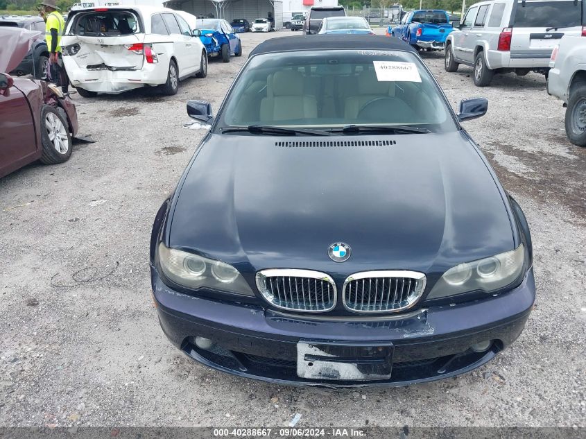 2006 BMW 330Ci VIN: WBABW53446PZ41922 Lot: 40288667