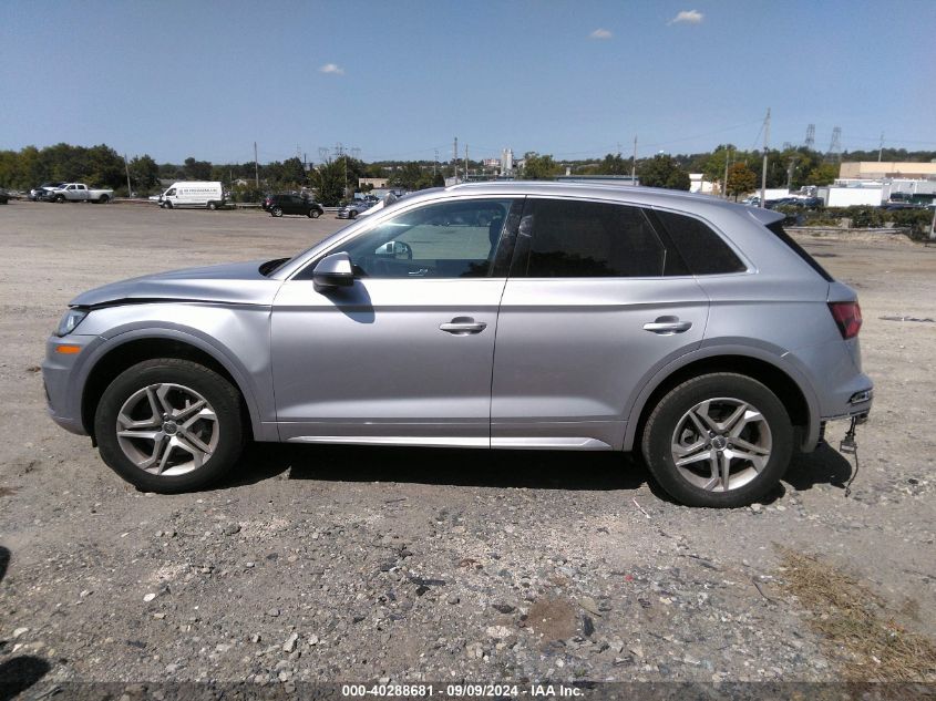 2018 Audi Q5 2.0T Premium/2.0T Tech Premium VIN: WA1BNAFY0J2117445 Lot: 40288681