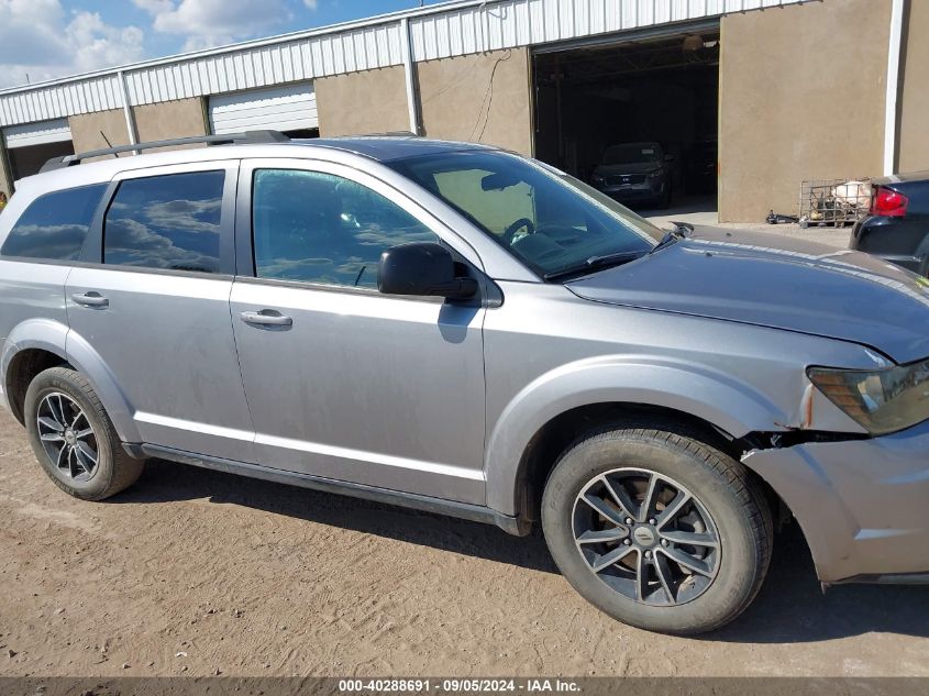 2018 Dodge Journey Se VIN: 3C4PDCAB8JT382481 Lot: 40288691