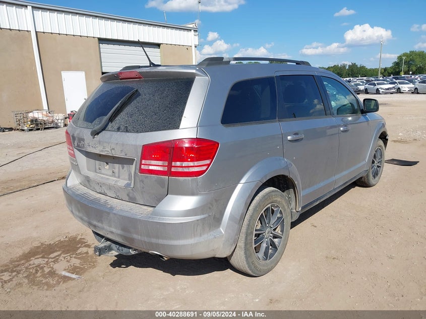 VIN 3C4PDCAB8JT382481 2018 DODGE JOURNEY SE