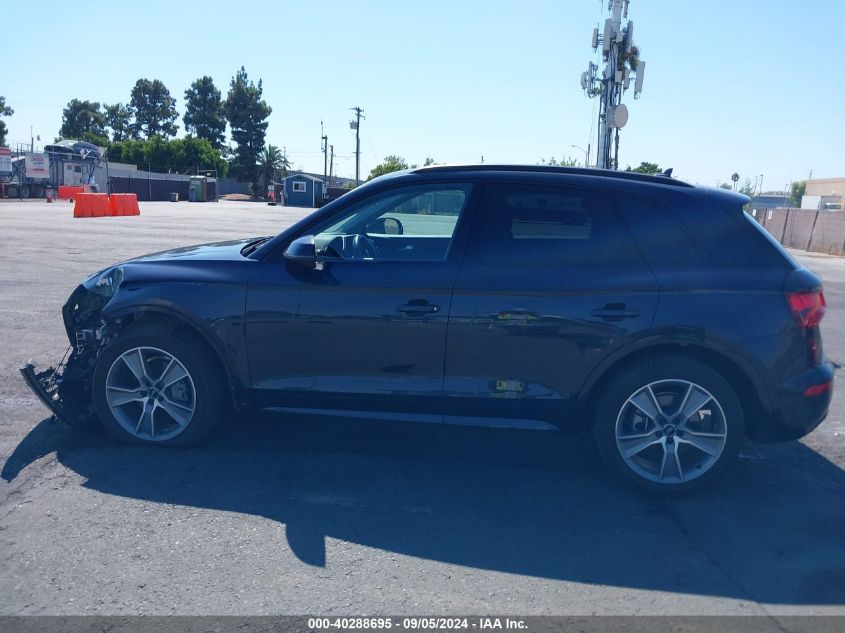 2020 Audi Q5 Premium Plus 45 Tfsi Quattro S Tronic VIN: WA1BNAFY3L2064548 Lot: 40288695