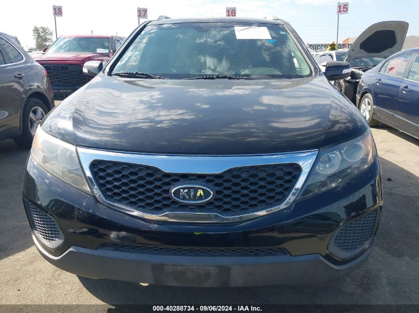 2013 Kia Sorento Lx V6 VIN: 5XYKTDA25DG310779 Lot: 40288734