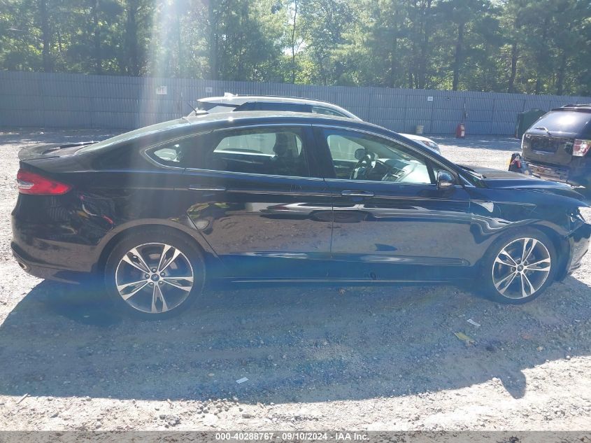 2017 FORD FUSION TITANIUM - 3FA6P0D96HR225961