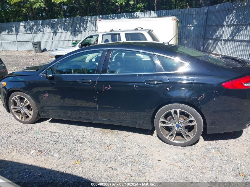 2017 Ford Fusion Titanium VIN: 3FA6P0D96HR225961 Lot: 40288767