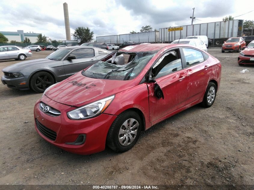 2016 Hyundai Accent Se VIN: KMHCT4AE0GU029275 Lot: 40288787