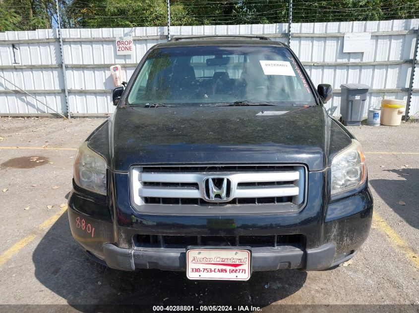 2008 Honda Pilot Ex-L VIN: 5FNYF18548B046449 Lot: 40288801