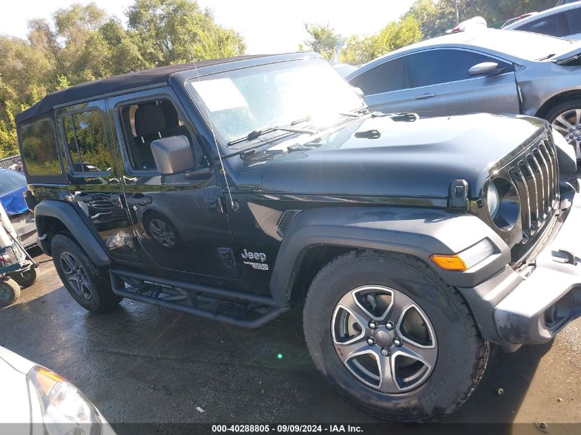 2018 Jeep Wrangler Unlimited Sport S 4X4 VIN: 1C4HJXDG0JW319722 Lot: 40288805