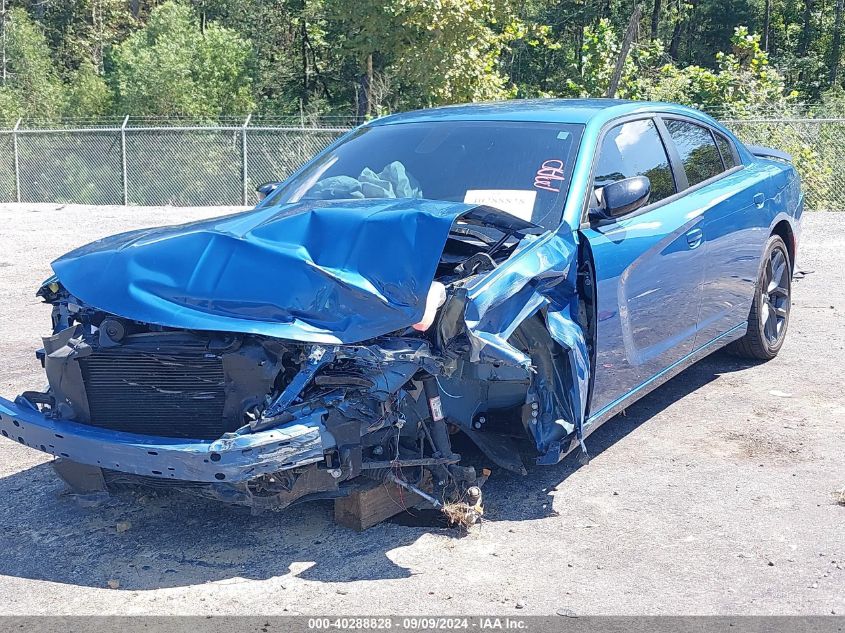 2022 Dodge Charger Sxt Rwd VIN: 2C3CDXBG5NH202246 Lot: 40288828