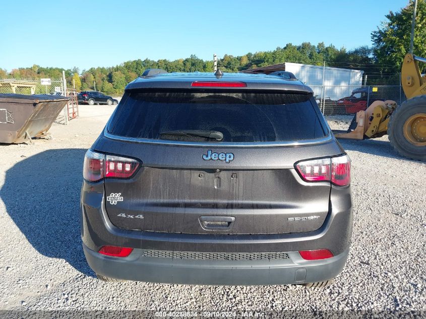 2019 Jeep Compass Sport VIN: 3C4NJDAB0KT628477 Lot: 40288834