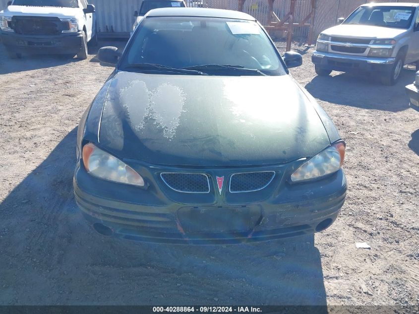 2000 Pontiac Grand Am Se1 VIN: 1G2NF52TXYC533805 Lot: 40288864