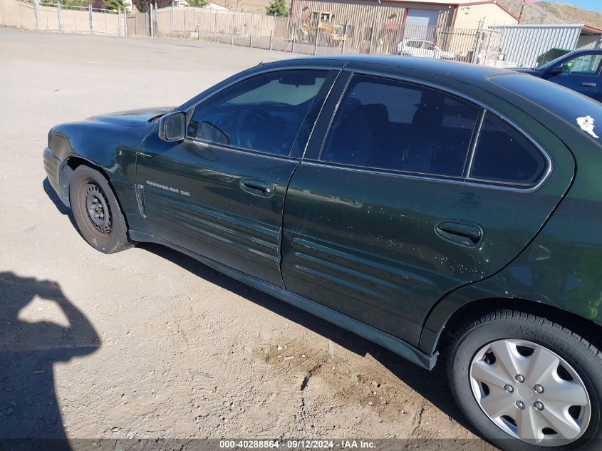 2000 Pontiac Grand Am Se1 VIN: 1G2NF52TXYC533805 Lot: 40288864