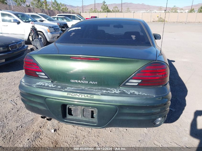 2000 Pontiac Grand Am Se1 VIN: 1G2NF52TXYC533805 Lot: 40288864